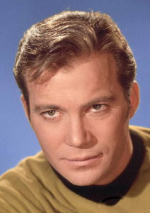 photo of Captain Kirk from Star Trek
