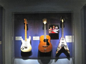 photo of 3 Jimi Hendrix guitars