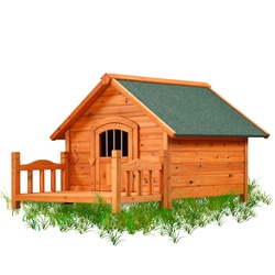 image of small wooden home