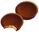 Image of two Reese's peanut butter cups