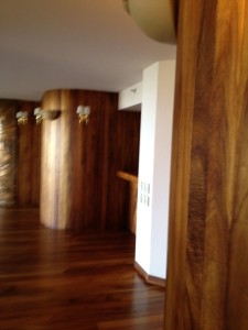 Koa wood wrap and floors