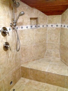 Renovated Master Shower